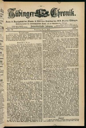 286-304, 15. April (Nro. 71) - 20. April (Nro. 74)