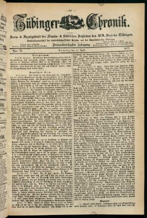 286-304, 15. April (Nro. 71) - 20. April (Nro. 74)