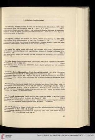 7. Historische Persönlichkeiten