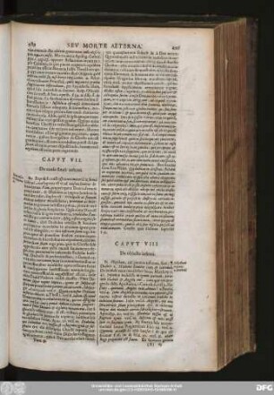Caput VII. De causa finali inferni.