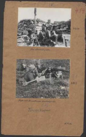 Am Maschinengewehr