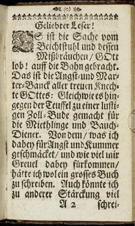 Geliebter Leser