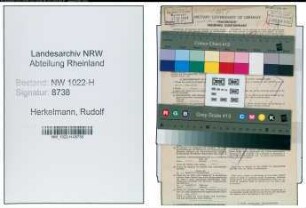 Entnazifizierung Rudolf Herkelmann , geb. 01.03.1911 (Lehrer)