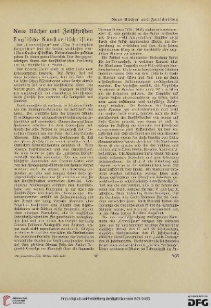 Neue Bücher und Zeitschriften