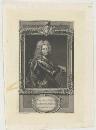 Bildnis des Wilhelmus Fridericus Brandenburgicus