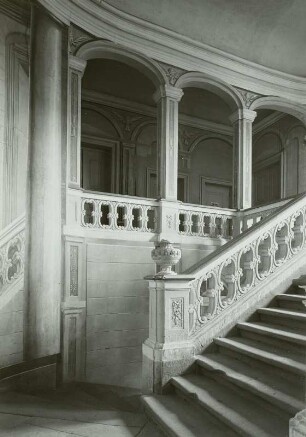Schloss Rammenau, Treppenhaus