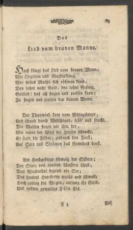 Das Lied vom braven Manne