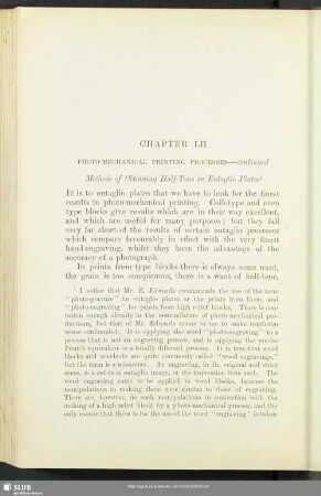 Chapter LII Photo-Mechanical Printing Processes – continued
