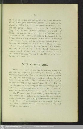 VIII. Other Sights
