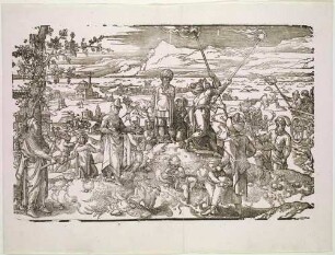 Das Neumondfest, Blatt 5 (von 10) aus der Serie "Die Sitten und Gebräuche der Türken"