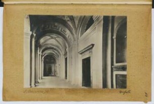 San Benedetto in Polirono, San Benedetto Po: Innenansicht (aus: Skizzen- und Fotoalbum 5)