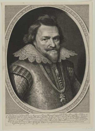 Bildnis des Philippus Guilielmus, Comitis Nassavia