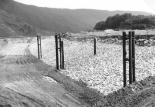 Hafenbecken Traben im Bau