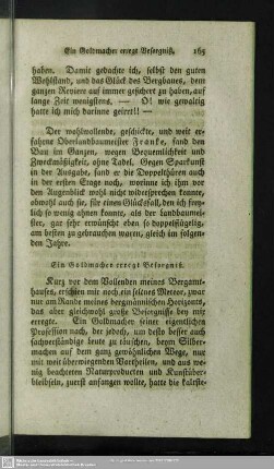 Ein Goldmacher erregt Besorgniß