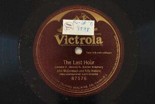 The last hour / (Jessie C. Brown - A. Walter Kramer)