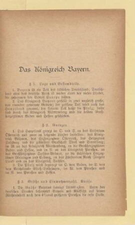 Das Königreich Bayern