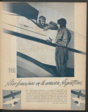 Alas femeninas en la aviación argentina