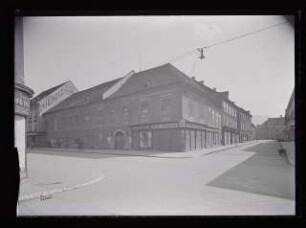 Stadttheater, Leoben: Ansicht von Norden (Negativ zu Inv. Nr. TBS 189,01)
