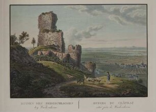 Ruinen des Bergschlosses bei Wachenheim