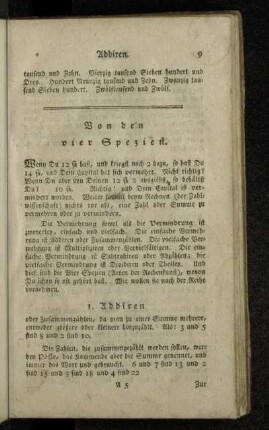 1. Addiren.