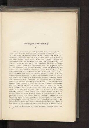 Vertrags-Unterwerfung.