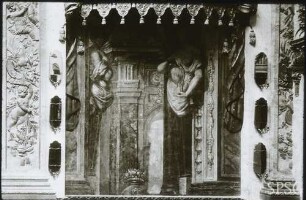 Berlin, Schloss Charlottenburg, Altes Schloss, Westflügel, Erdgeschoss, Kapelle, R. 94a, Detail.