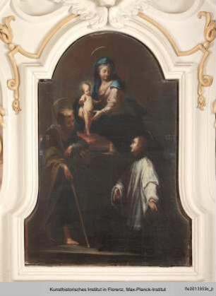 Die Heilige Familie erscheint dem heiligen Philipp Neri