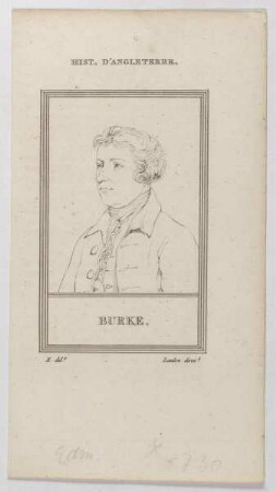 Bildnis des Edmund Burke