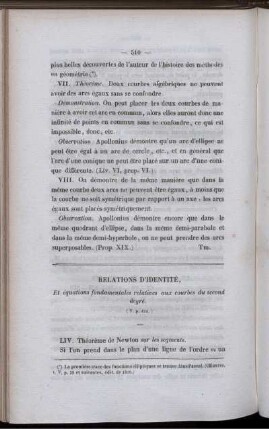 Relations d´identité.