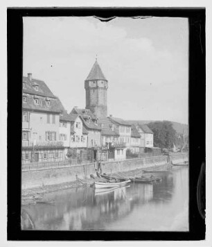 Tauberpartie mit Spitzen Turm