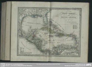 30. West-Indien und Centro-America, mit dem Meerbusen von Mexico