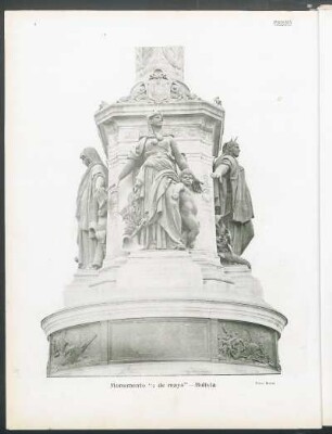 [Fotografía de] Monumento "2 de mayo" - Bolivia