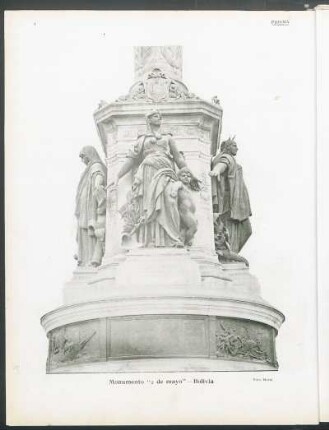 [Fotografía de] Monumento "2 de mayo" - Bolivia