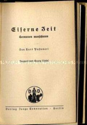 Veröffentlichung über die Germanen der Eisenzeit