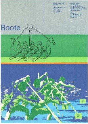 Olympische Spiele 1972 (Kulturprogramm). Titel: Boote