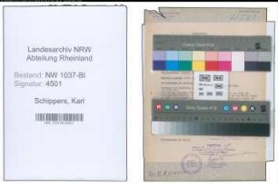 Entnazifizierung Karl Schippers , geb. 02.09.1900 ()
