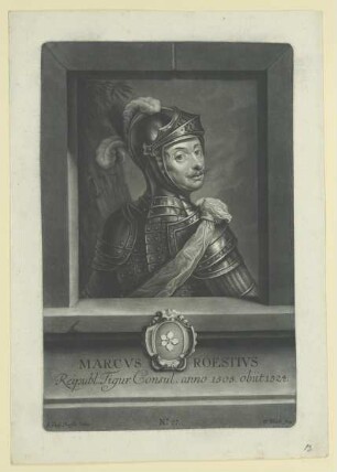 Bildnis des Marcvs Roestivs