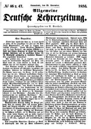 Eine Doppelfeier
