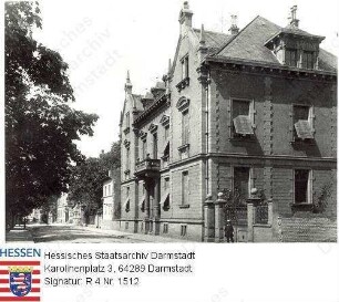 Offenbach am Main, Kreisamtsgebäude in der Ludwigstraße / Außenansicht
