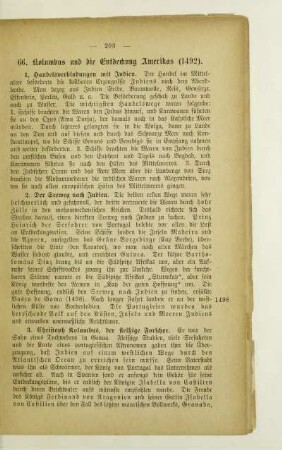 66. Kolumbus und die Entdeckung Amerikas (1492)