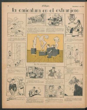 La caricatura en el extranjero