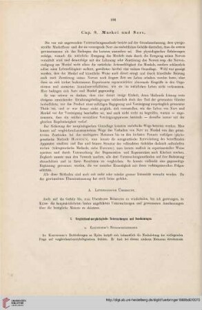 Cap. 9: Muskel und Nerv