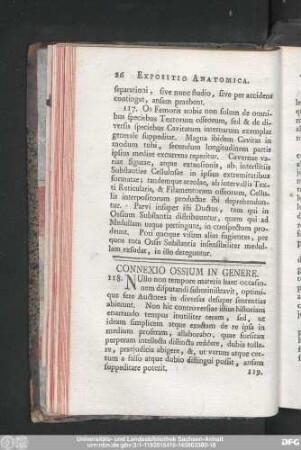 Connexio Ossium In Genere.