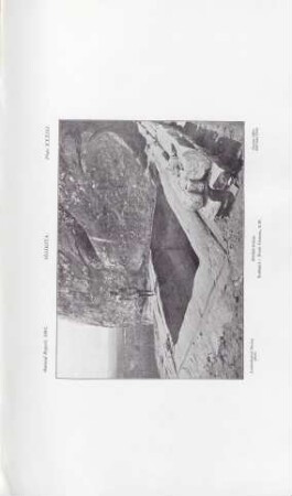 Plate XXXIII. Sîgiriya. Sígiri-Gala. Summit: Rock Cistern, S.W.