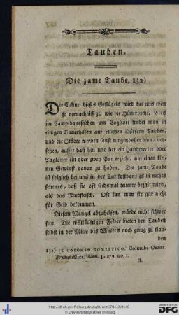 Die Tauben.
