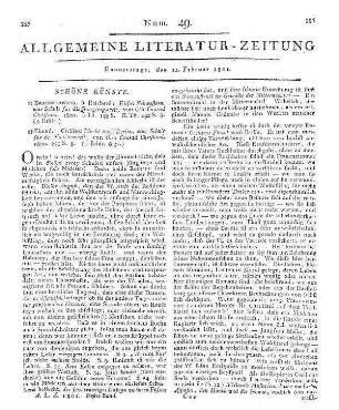 Pichler, C.: Gleichnisse. Wien: Pichler 1800