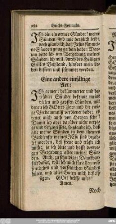 [Beicht-Formuln.]