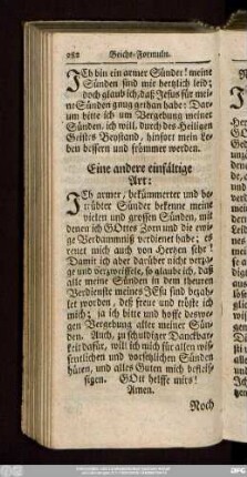 [Beicht-Formuln.]
