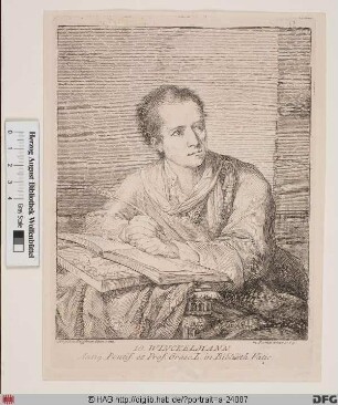 Bildnis Johann Joachim Winckelmann