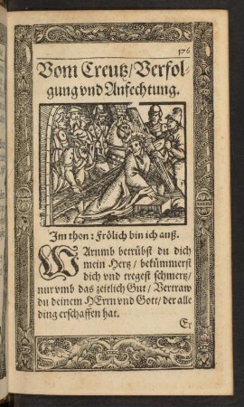 Vom Creutz/ Verfolgung und Anfechtung.